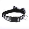 Valentine's Day New British Plaid Pet Collar Dog Traction Tie