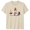 Campfire Relaxation Outdoors Graphic Tee Mens T-Shirt Womens Tee