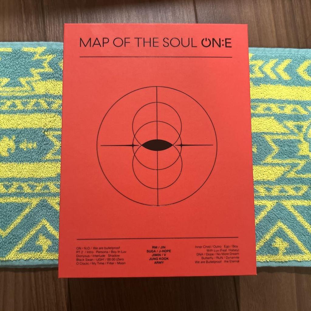 [USED] BTS MAP OF THE SOUL ON:E