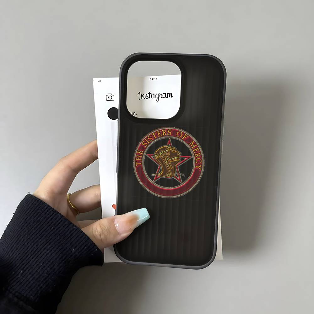 The Sisters Of Mercy Band For IPhone 17 16 15 14 Plus 13 12 11 Pro Max With Shockproof Protective Phone Cover