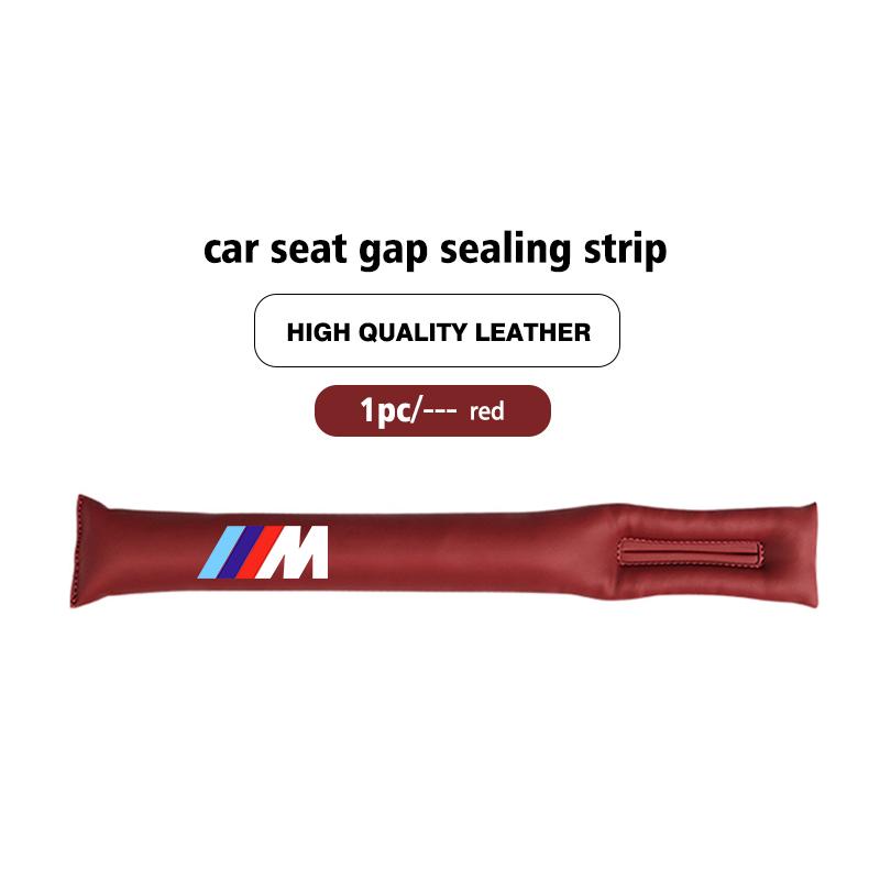 For BMW Car Seat Gap Filler Soft Leather Leak Pads Plug Leak Proof Strip Auto Accessories Performance X1 X3 X5 E39 E46 E90 F20