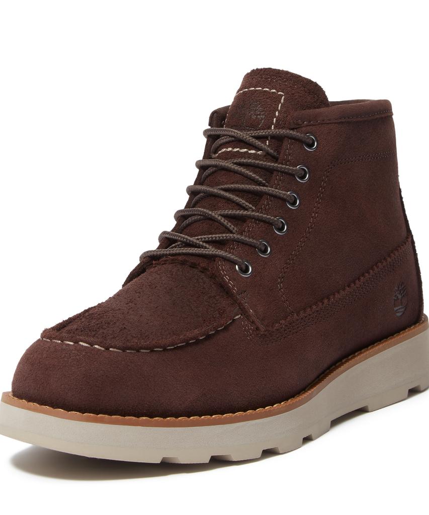 Timberland (Men'S) Britain Mills Mid-Lace Chukka Boots - Dark Brown Suede / A6Cep-Eiv