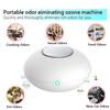 0.4W Mini Ozone Generator Deodorizer Air Purifier USB Rechargeable Fridge Purifier Portable Air Small Space Clear Odor