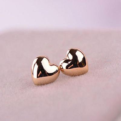 1 Pair Fashion Women Cute Small Heart Charm Ear Stud Earrings Jewelry Xmas Gift MIT