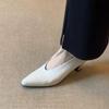 2026  Style Pointed Toe Women Sandals High Heels Shoes Woman Slippers Slingback Trend Dress Shallow Loafers Summer Elegant Pumps
