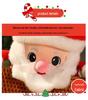 Santa & Reindeer Plush Toy - Cute Christmas Eve Gift for Girls