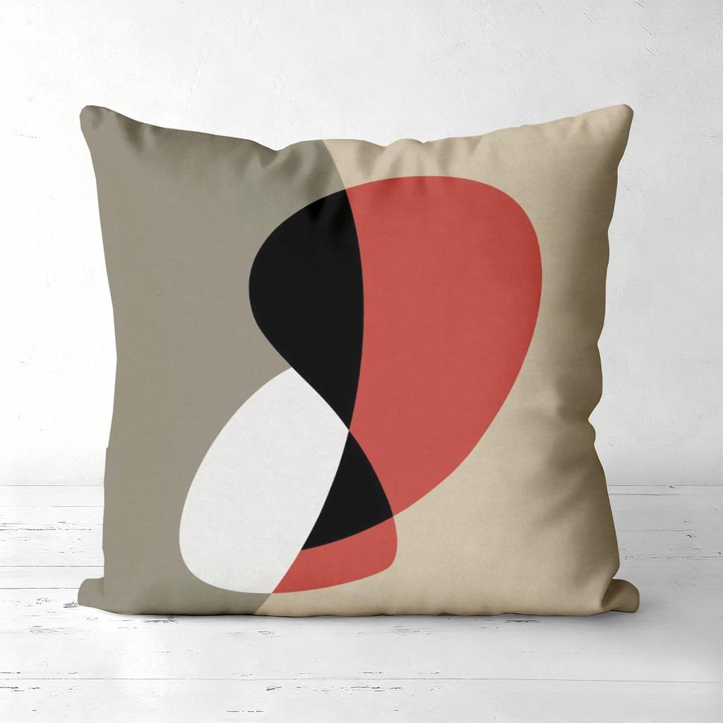 Modern Geometric & Cat Pattern Decorative Cushions Polyester pillowcase, sofa decorative cushion cov Headboard Pillow