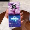 Casing For ITEL RS4 S666LN Case Aesthetic Fashion Cute Cat Cartoon Astronaut Soft Silicone Back Cover Transparent TPU Phone Case