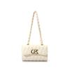 New niche textured women's bag versatile shoulder messenger chain bag simple embroidered diamond bag