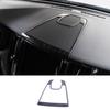 For Volvo XC60 18-22 Black Titanium Console Dashboard Speaker Frame Cover Trim