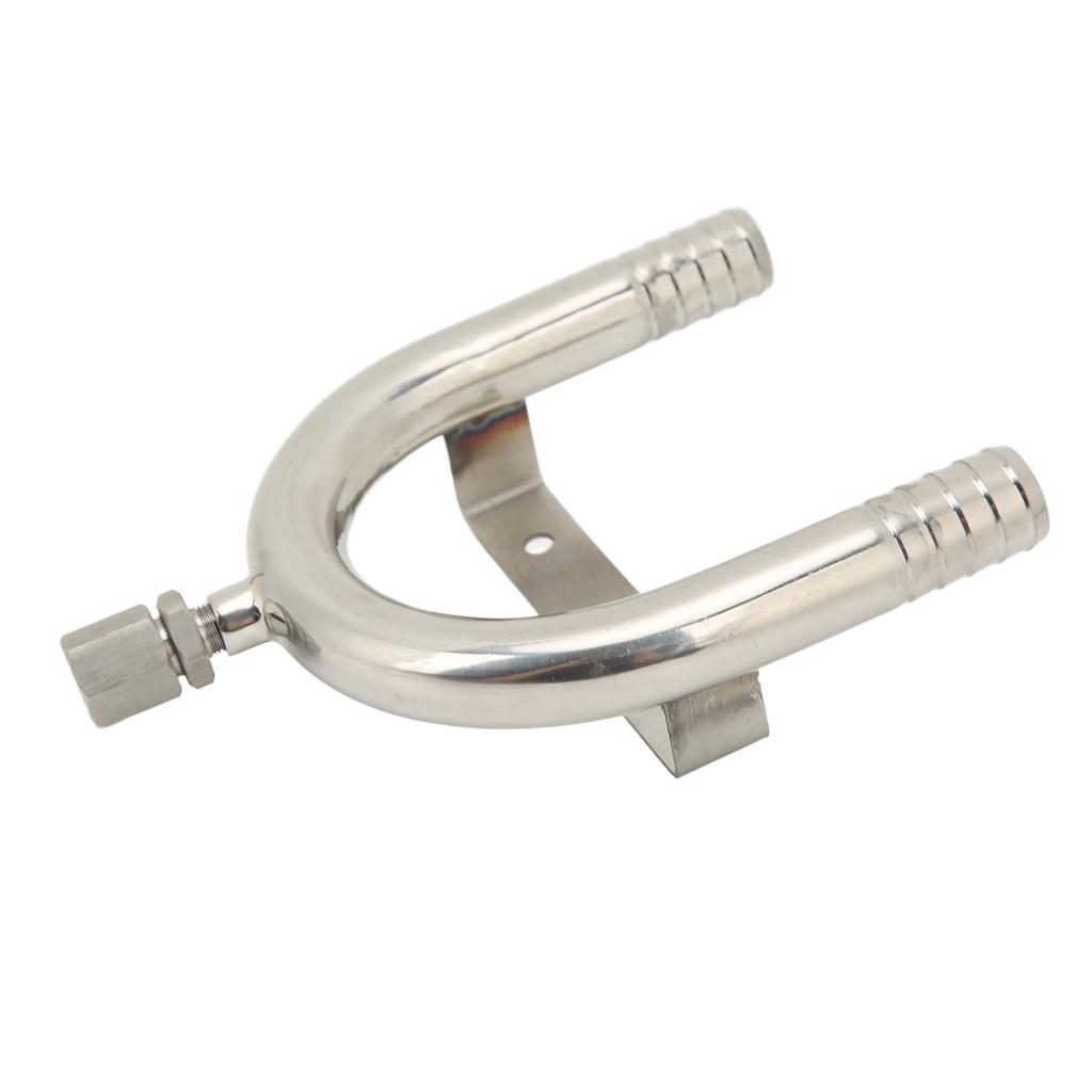 19.6mm Siphon Vented Loop 316 Stainless Steel Polished Rustproof for Boats Yachts RVs