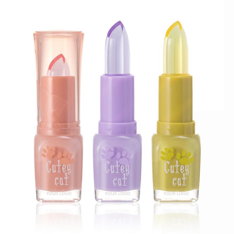 Transparent Color-changing Lipstick, Long-lasting Moisturizing and Moisturizing, Temperature-changing Color-changing Lipstick, Lipstick, Lip Oil