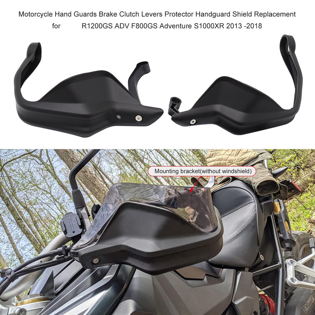 Motorcycle Hand Guards Brake Clutch Levers Protector Handguard Shield Replacement for BMW R1200GS ADV F800GS Adventure