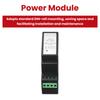 DIN Rail Mounted Adjustable Power Supply Module 12-24V Input 0-24V Output Isolated Design Supports Modbus Communication RS485