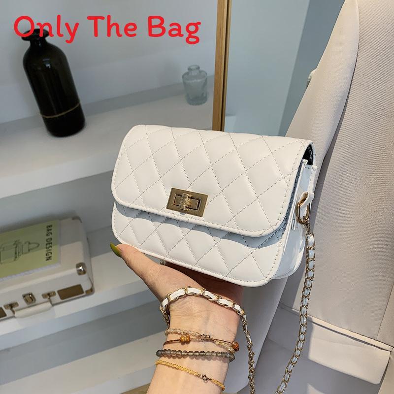Minimalist Pu Chain Strap Small Square Bag For Daily Casual Use
