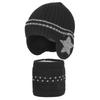 Knit Hat for with Earmuffs and Neck Knit Cold Perfect for and Outdoor Ages 9 Months 7 Available in Black and 3 Colors [RUIXIA1] Boys, Baby, Warmer,