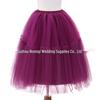 Women's 5-Layer Mesh Midi Fluffy Skirt - Summer Gauze Half Skirt