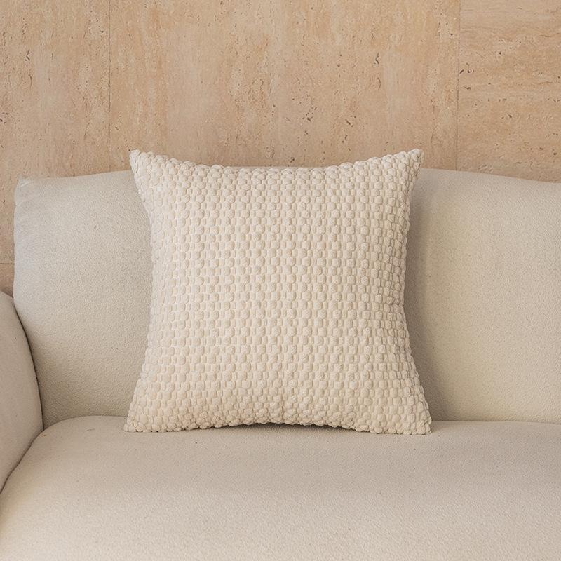 2pcs Modern Double-Sided Design Soft Velvet Sofa Cushion Covers, Office Chair Backrest Pillowcases, Durable Headboard Cushion Covers for Sofa and Bed