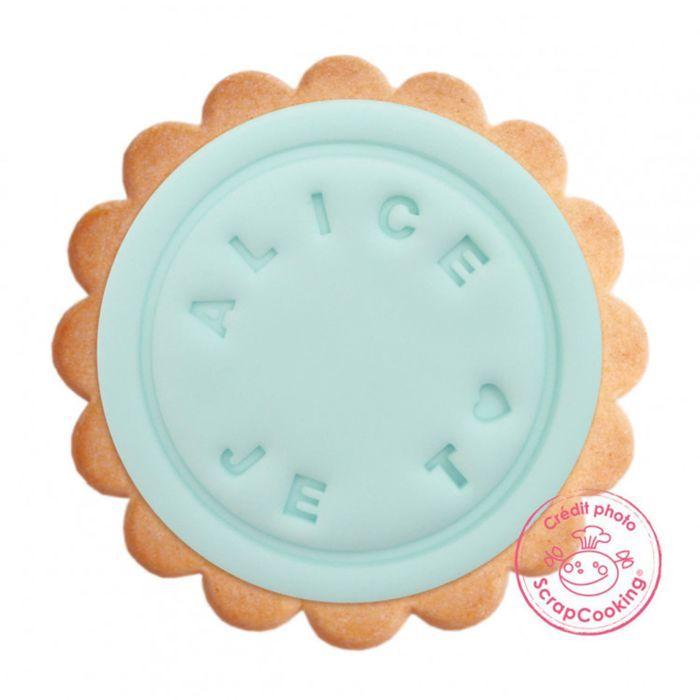 Cookie Stamp with Customizable Message