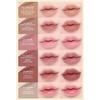Heart Percent Dote On Mood Lip Pencil Lip Liner + Lip Base + Shedding + Cheek Multi 4in1 Lip Pencil Mouth Corner Liner (02. Creamy Pink | CREAMY PINK)