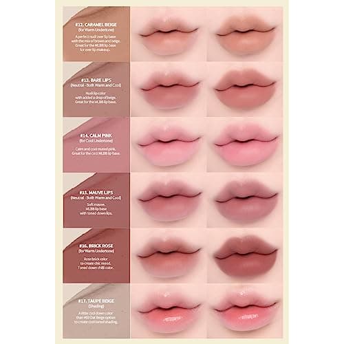 Heart Percent Dote On Mood Lip Pencil Lip Liner + Lip Base + Shedding + Cheek Multi 4in1 Lip Pencil Mouth Corner Liner (02. Creamy Pink | CREAMY PINK)
