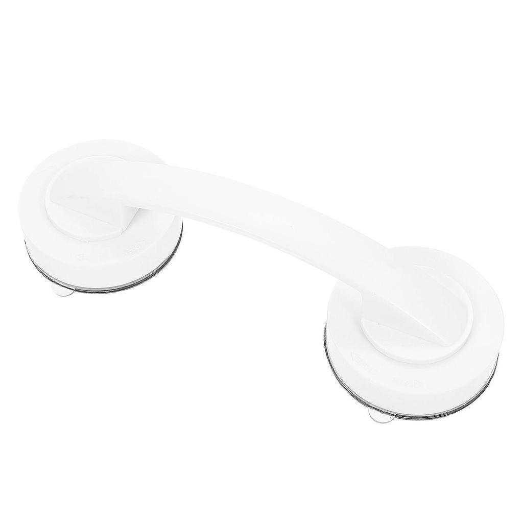Bath Accessories Portable Bathroom Suction Handle Restroom Plastic Door Handrail Bracket For Bathroom 19.5x6.5x4.5cm Strong Suction Cup 1Set