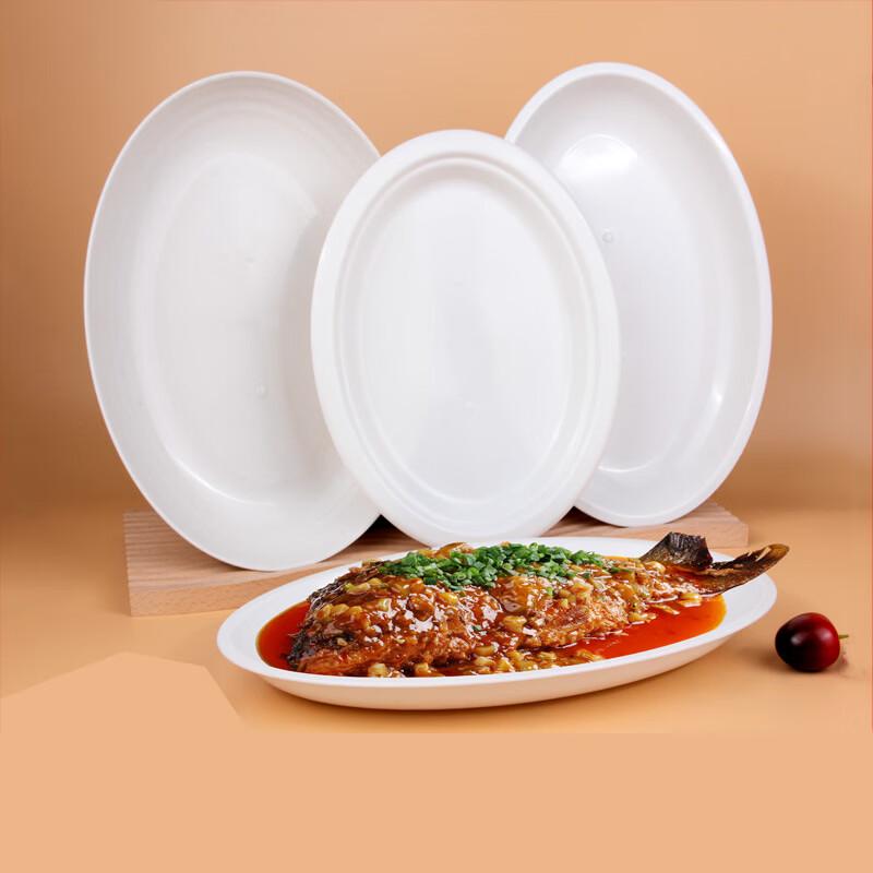 Biodegradable Oval Disposable Plates