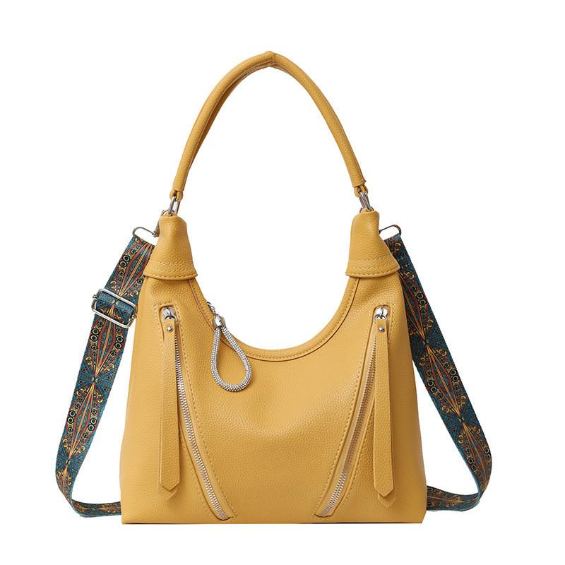 IELGY Underarm Bag Ladies Casual Trendy Fashion Portable One-Shoulder Cross-Body Tote Bag