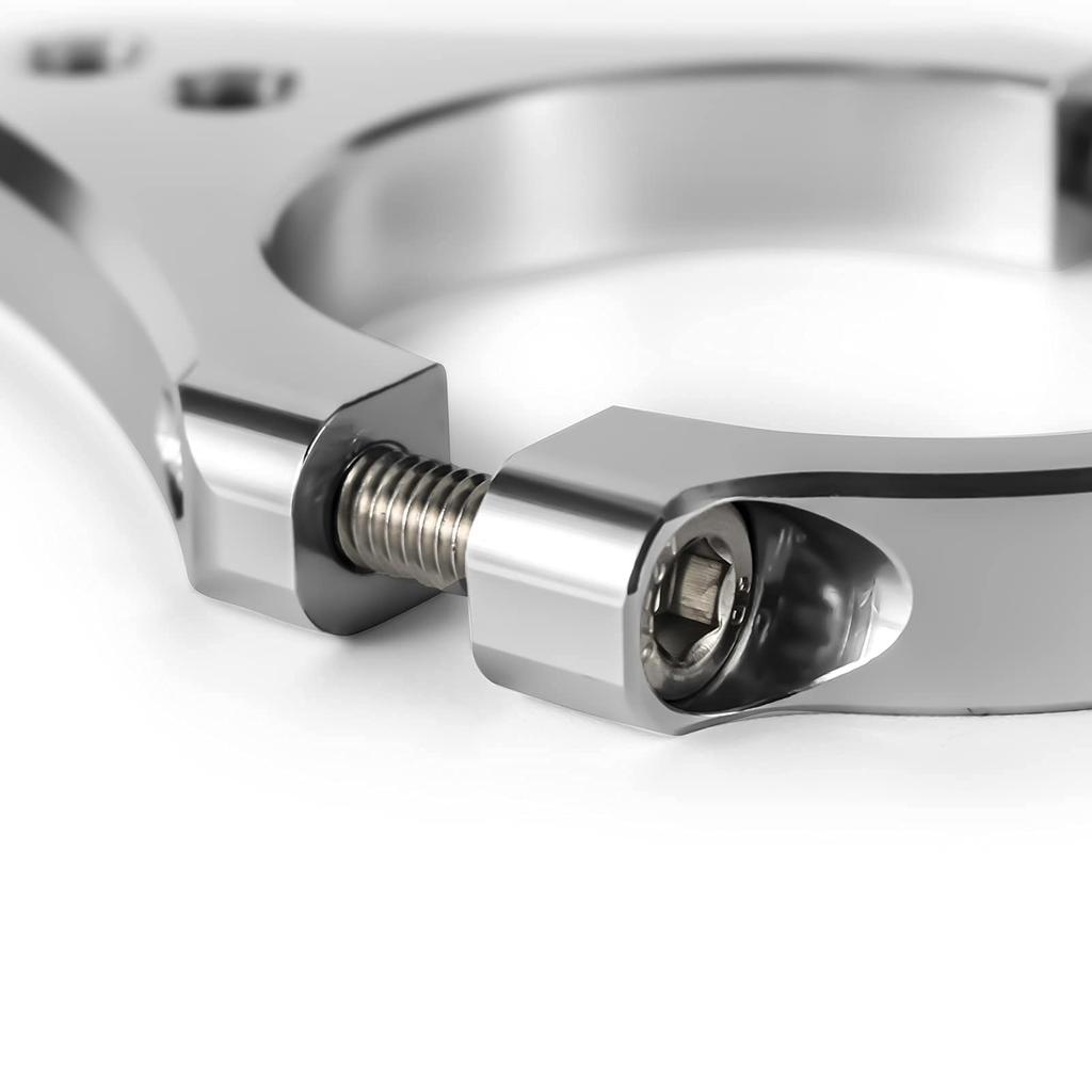 54mm Universal Fork Bracket Steering Damper Fork Mounting Clamp Bracket Diameter 54mm Damper Bracket