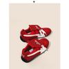 Retro Red Women's New Versatile Casual Flip Running Sneakers