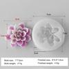 3D Lotus Flowers Scented Candle Silicone Mold Resin Plaster Ornaments Mould Handmade Soap Candle Making Supplies