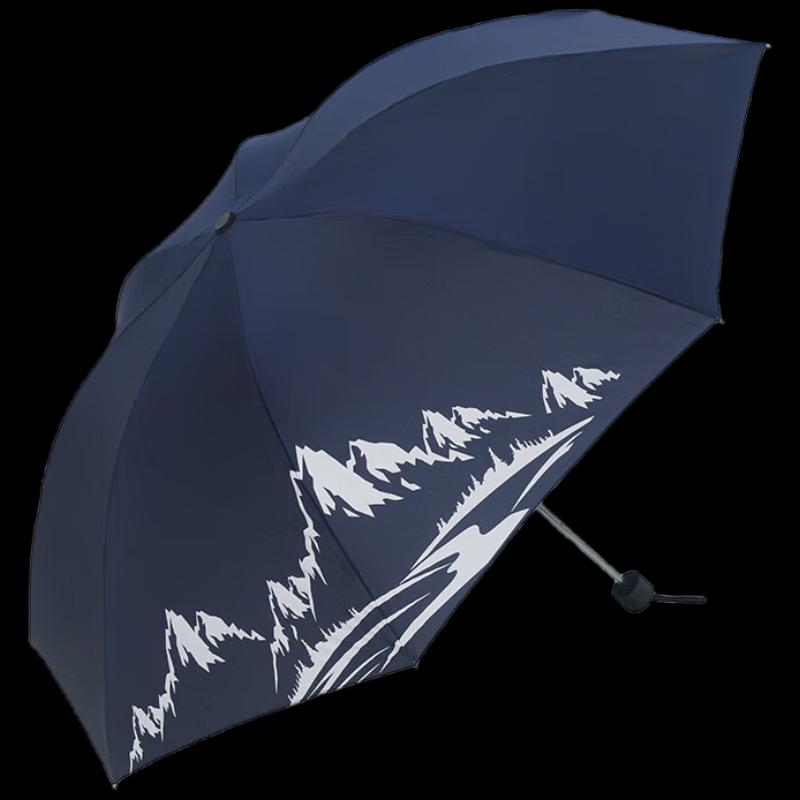 Paradise Black Glue UV Protection Folding Sun & Rain Umbrella