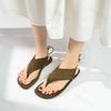 Fashion 2025 Summer New Clip Toes Fashion Casual Flat Sandals for Women Concise Design Versatile Comfortable Breathable Lace Up Sandals