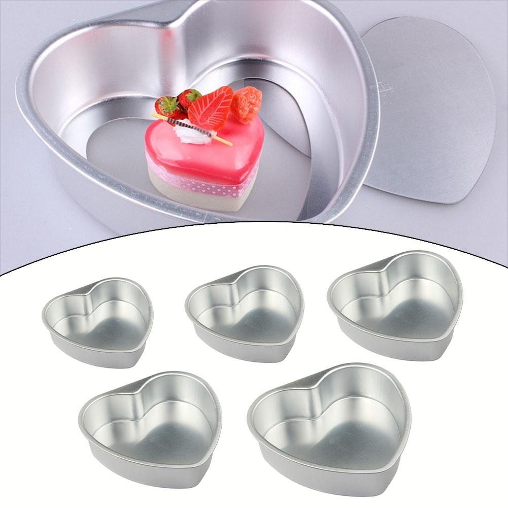 Enjoy Baking with our Heart Shaped Aluminium Cake Pan 3 to 10 Inch Sizes