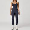 JYL Naked Fashion Yoga Set Cross Back Quick Dry Running Outfit