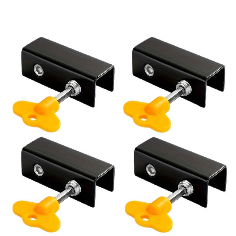 Invisible Sliding Window Lock: No-Drill, Child Safety, Anti-Theft, Thickened Screen Fixer.