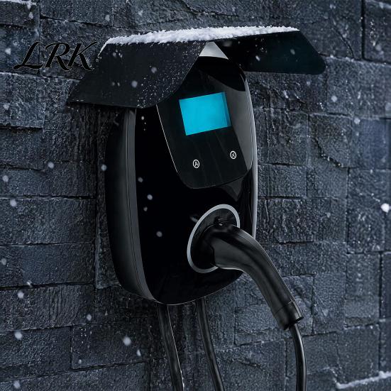 Universal Electric Car Charger Shield Vehicle Charging Station Rain Cover, Durable Aluminum Alloy Weatherproof Weather Resistant Point Cover