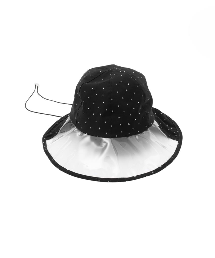 SLOUPLAY Dot Black Slow Bee Hat (Waterproof Hat)
