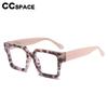 56604 Classic High Quality Square Optical Spectacle Frame Men's Women's Fashion Glasses Frames Leopard Prescription Glasses