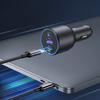 Ugreen Ec705 Autoladegerät 130W 2X USB-C 1X USB-A - Grau