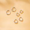 925 Sterling Silver Multi-Size Huggie Hoop Earrings , Gold & Silver Tiny Hoop Earrings for Women, Stackable Minimalist  Jewelry