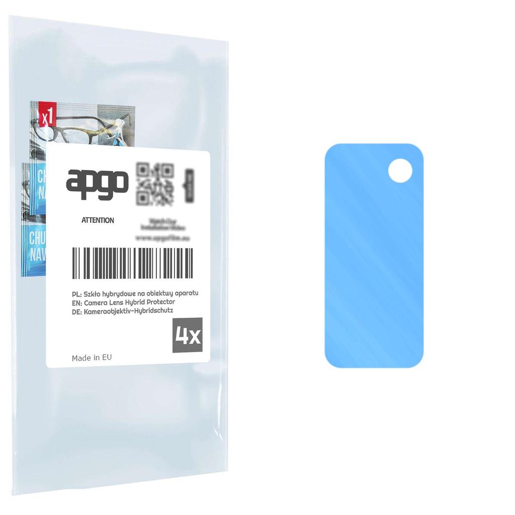 apgo 4x Lens Protector Camera Protective Hybrid Glass for ZTE Axon 20 5G, Camera Protection, 9H Camera Lens Camera Lens Protector