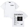 Singer Damso Fashion Graphic Album Short Sleeve T Shirt Unisexs Women High Quality Clothing Retro ONeck Y2K Cozy Tshrit Teenagers