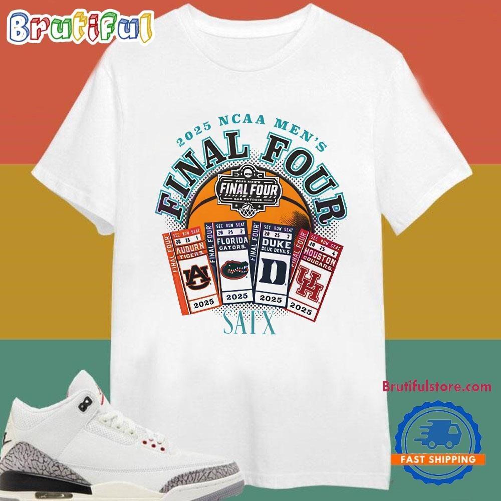 2025 Ncaa Mens Basketball Final Four Basketball Team T Shirt Unisex T-Shirt S