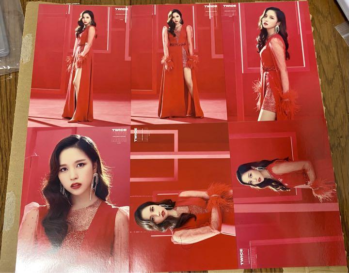 

[USED] TWICE TWICELIGHTS Mina postcard 12 pieces complete