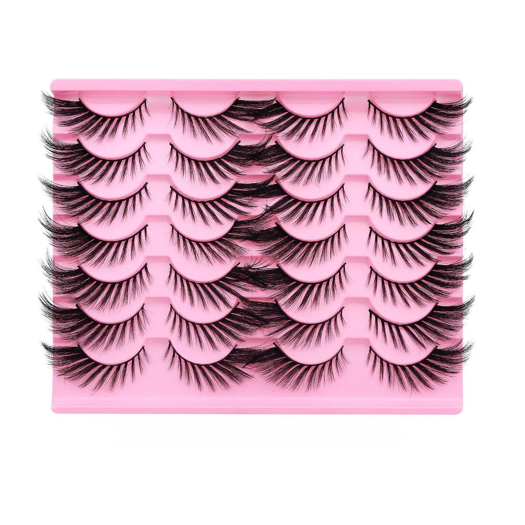 New 3D Cat Eye False Eyelashes - Super Natural Look
