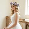 Korean Style Flower Crown Simulated Flower Bridal Wreaths Elegant Floral Headband  Children