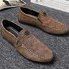 Fashion Loafers Men Mocassin Homme Shoes Men Leather Pu Soft Comfortable Men Casual Shoes Zapatos De Hombre Flats Sneakers