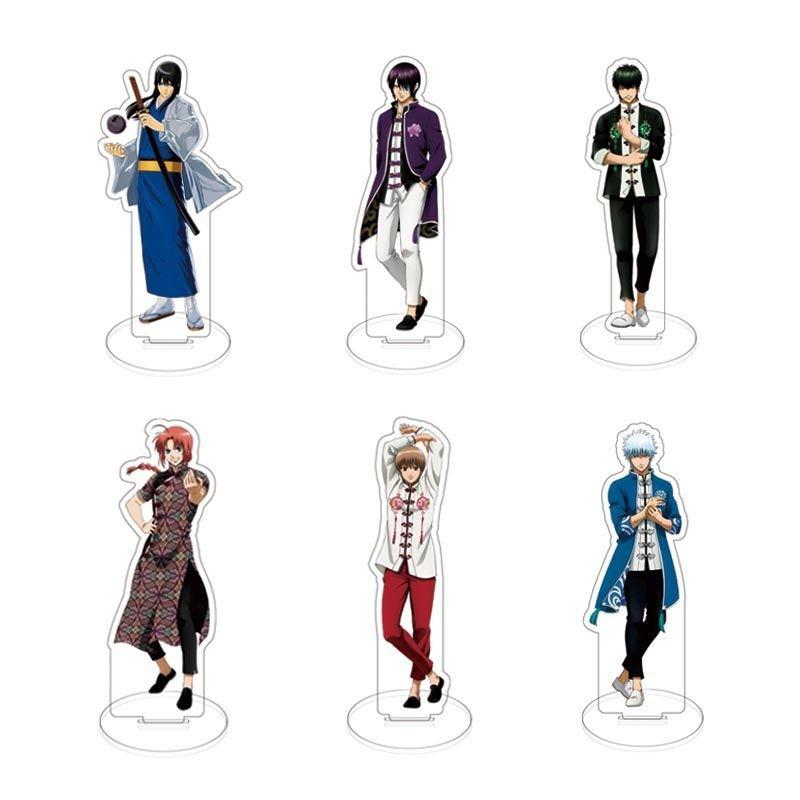 Silver Soul. Animation Standing Brand, Sakata Yinshi, Shimura Shinhachi, Kagura, Acrylic Standing Brand, Creative Ornament