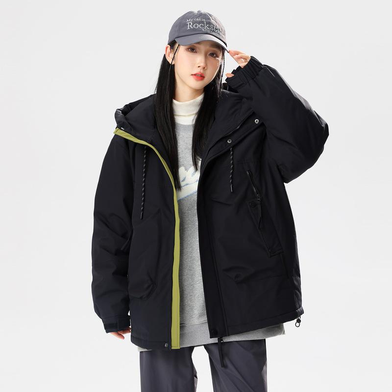 Pánská trendy zimní péřová bunda s kapucí – Hřejivá, stylová, zesílená a inspirovaná módou Hongkongu.